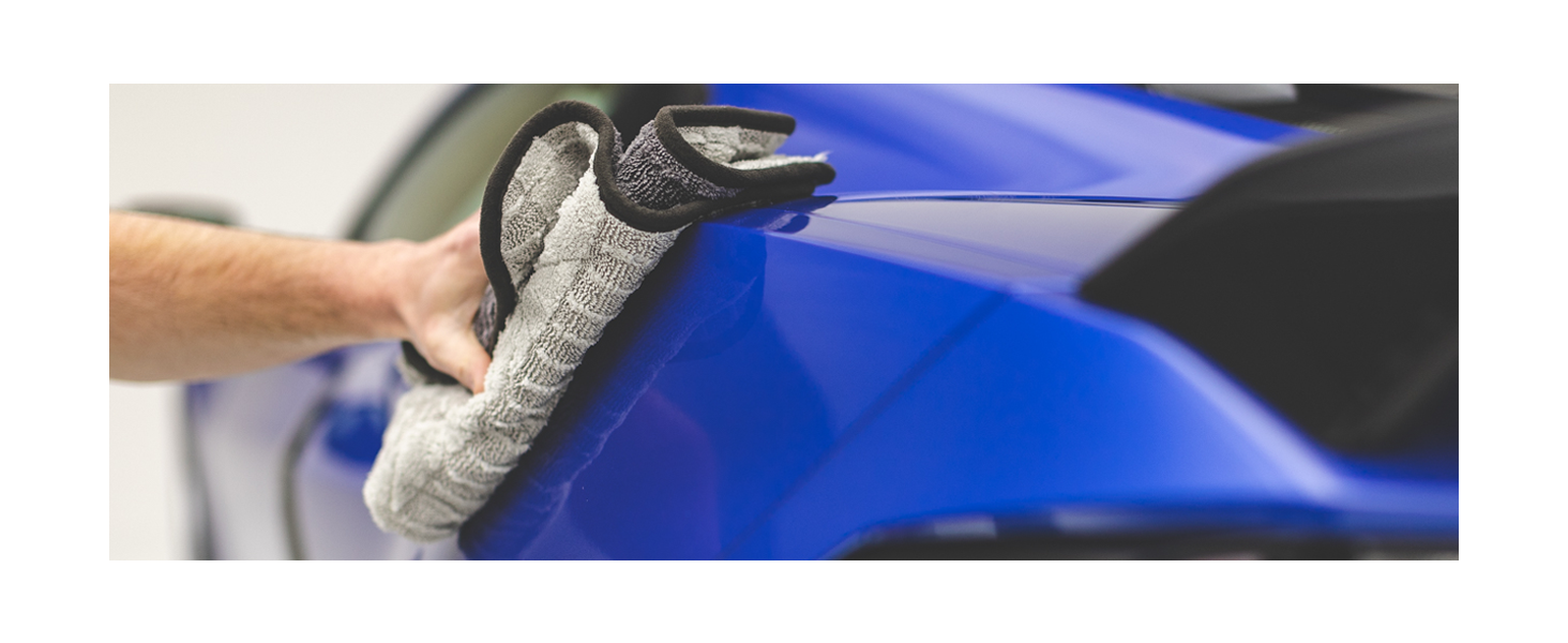 Prosop Auto LuxDetail 90x60cm – Microfibră 1300 GSM, 2 Fețe Absorbante, Uscare Rapidă