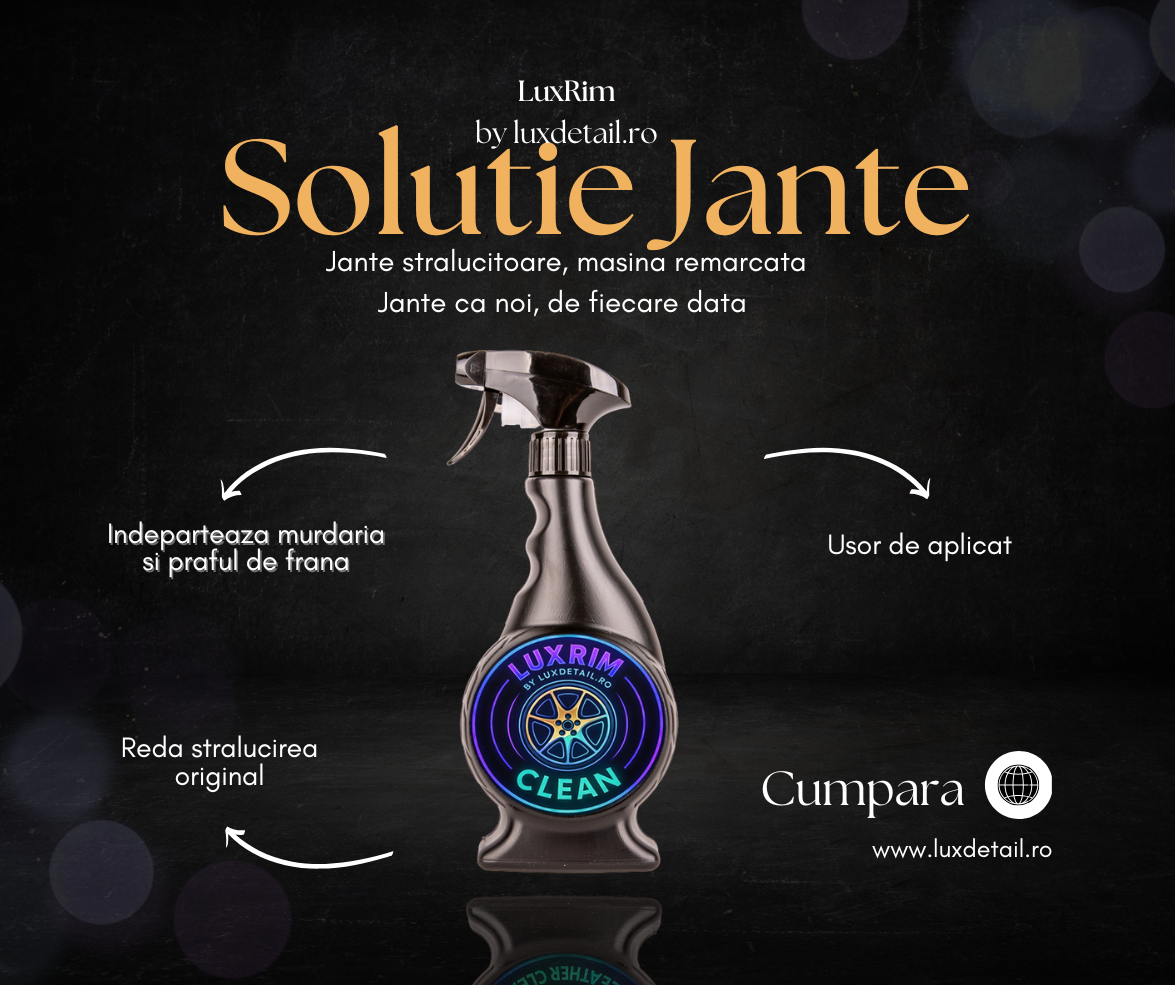 LuxRim Clean - Solutie Curatare Jante