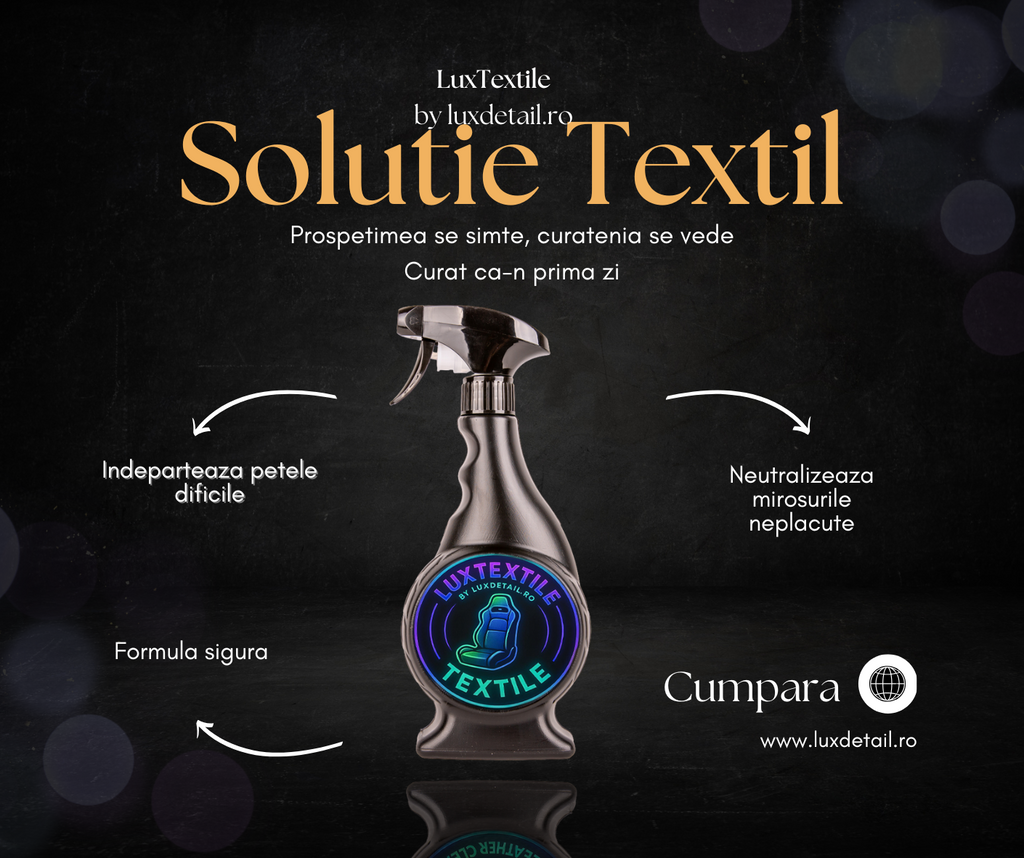 LuxTextile - Solutie Curatare Textil