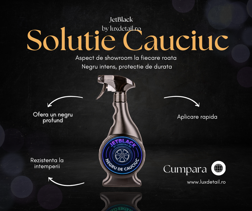 JetBlack by LuxDetail - Negru De Cauciuc