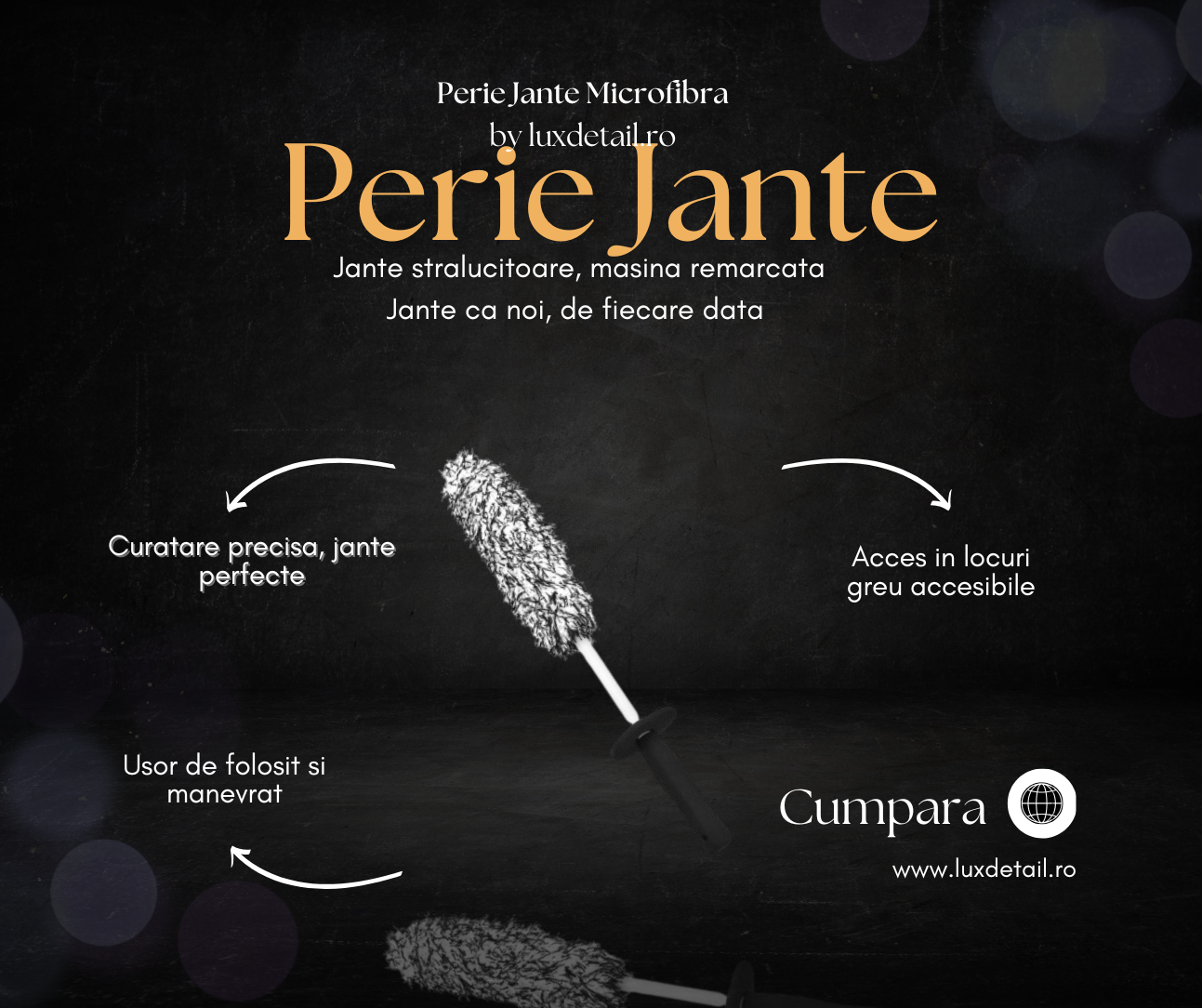 PERIE JANTE DIN MICROFIBRA